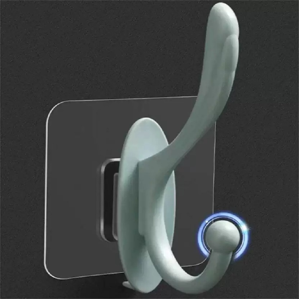 Mitsico 6 Pcs Color Sticker Hook For Hanging Utilities And Clothes Portable And Easy To Use