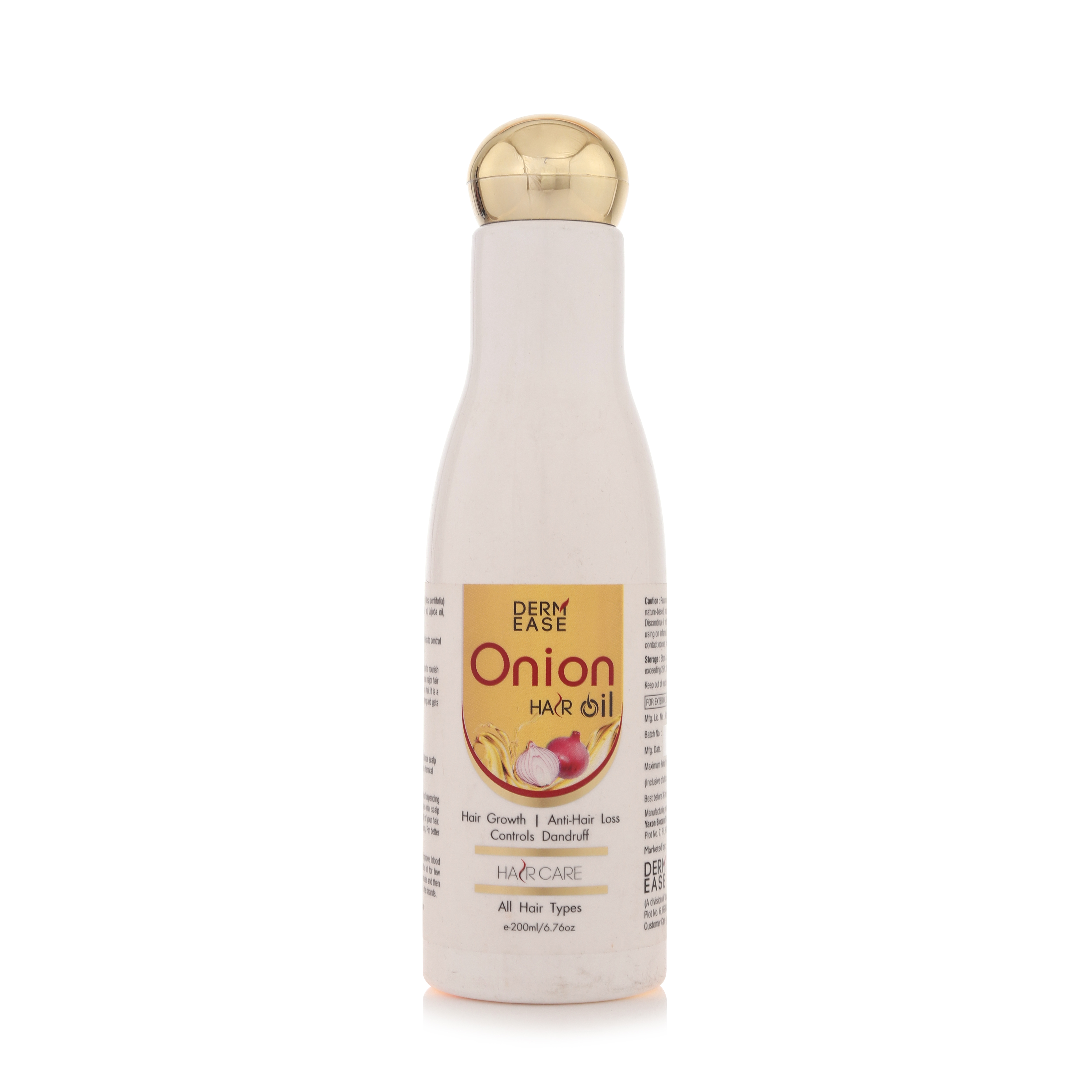 Onion Hair Oil - Features: High Efficiency