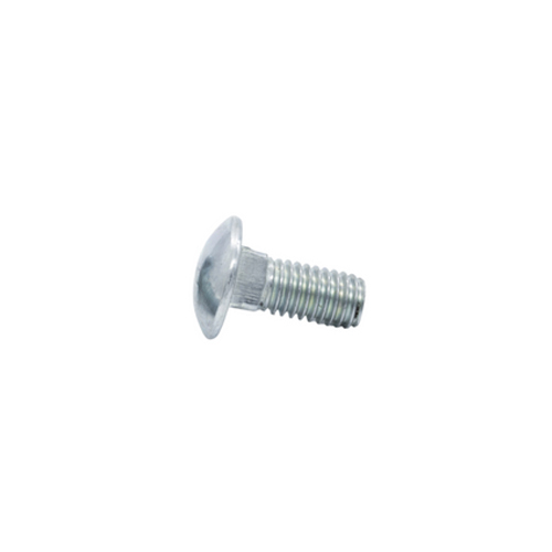 Carriage Bolt - Mild Steel, Polished Finish , Rigid Hardness for Industrial Heavy-Duty Applications