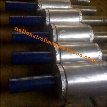 स्टील शाफ्ट के साथ फिट चिल रोल्स बैरल