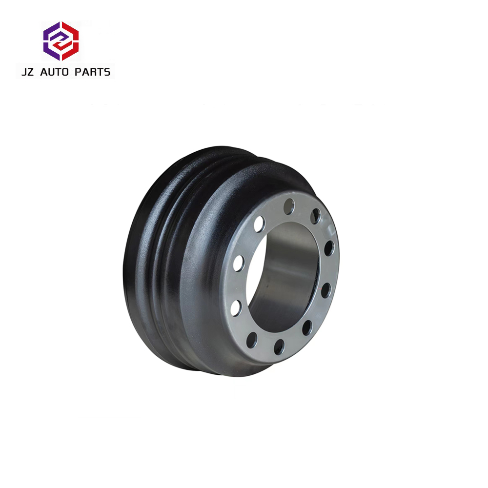 Semi Trailer Parts Oem Light Weight Steel And Iron Bimetal Composite Brake Drum 1657inches - Color: Gray