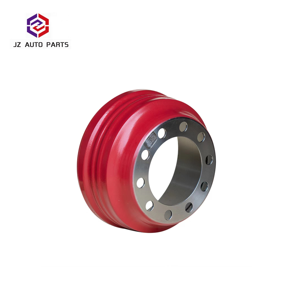 Semi Trailer Parts Oem Light Weight Steel And Iron Bimetal Composite Brake Drum 1657inches - Color: Gray