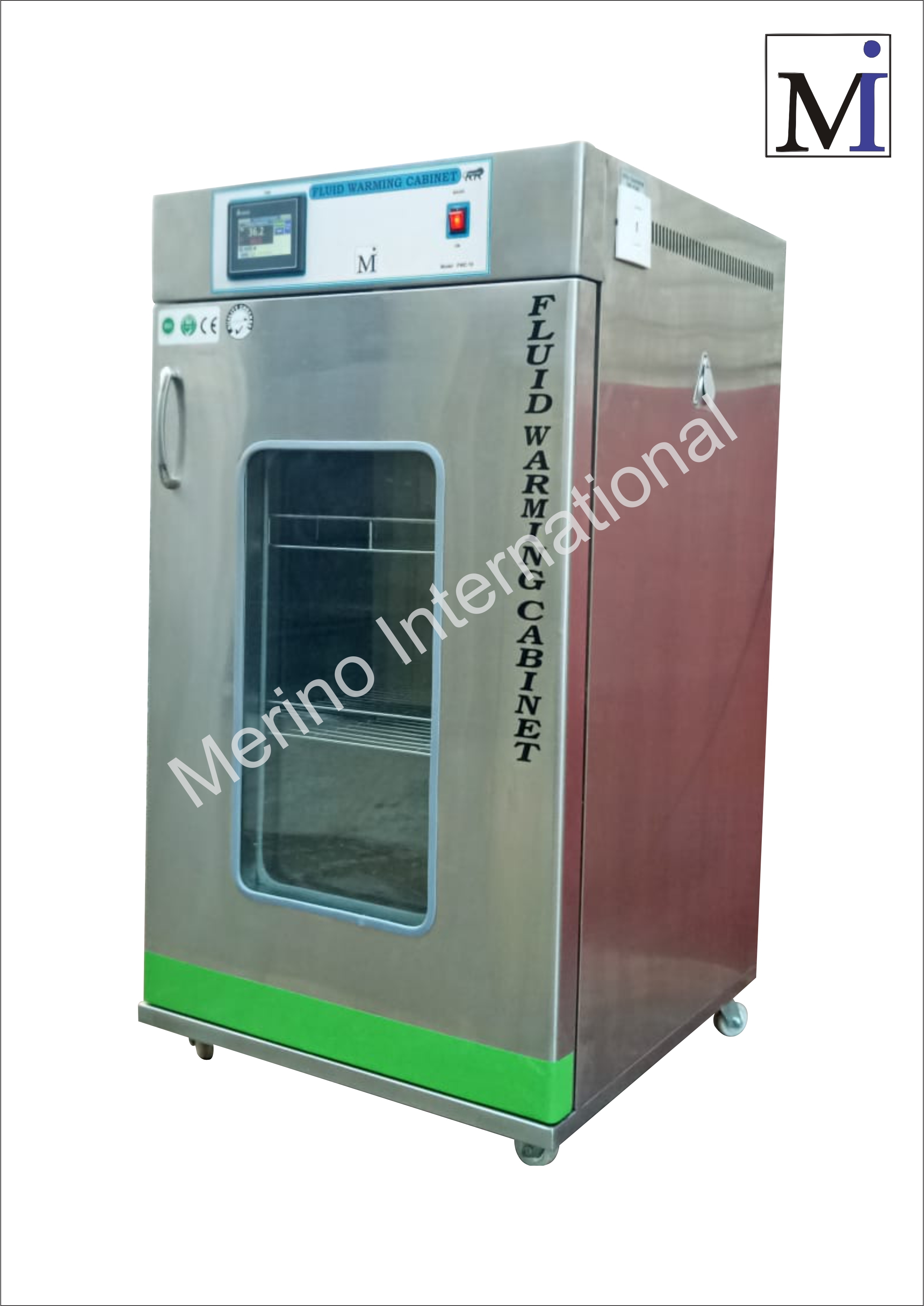 Fluid Warming Cabinet - Accuracy: +/- 0.5 °C
