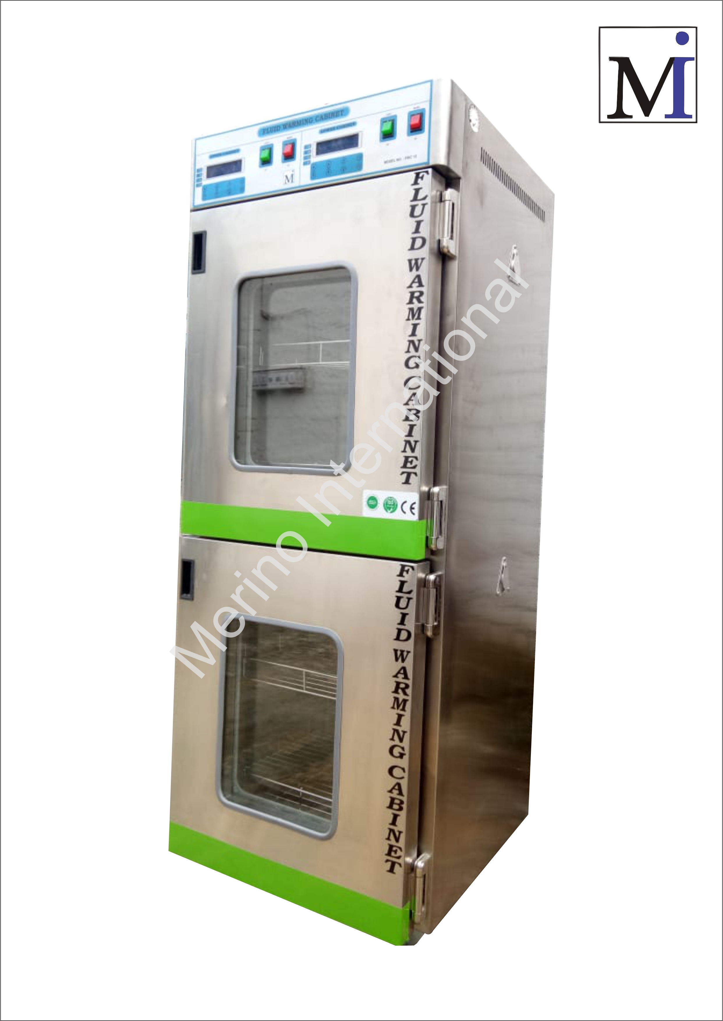 Fluid Warming Cabinet - Accuracy: +/- 0.5 °C