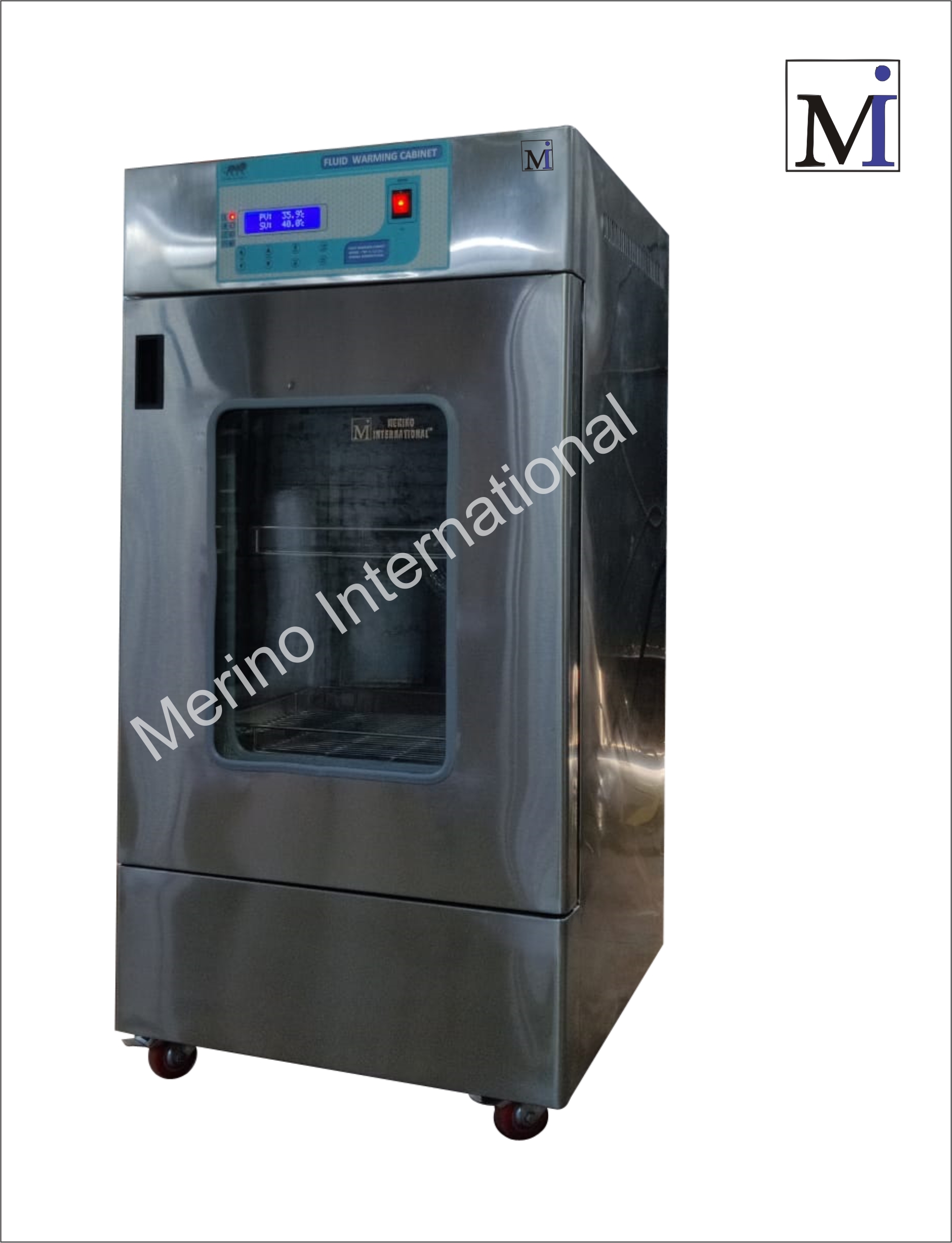 Fluid Warming Cabinet - Accuracy: +/- 0.5 °C