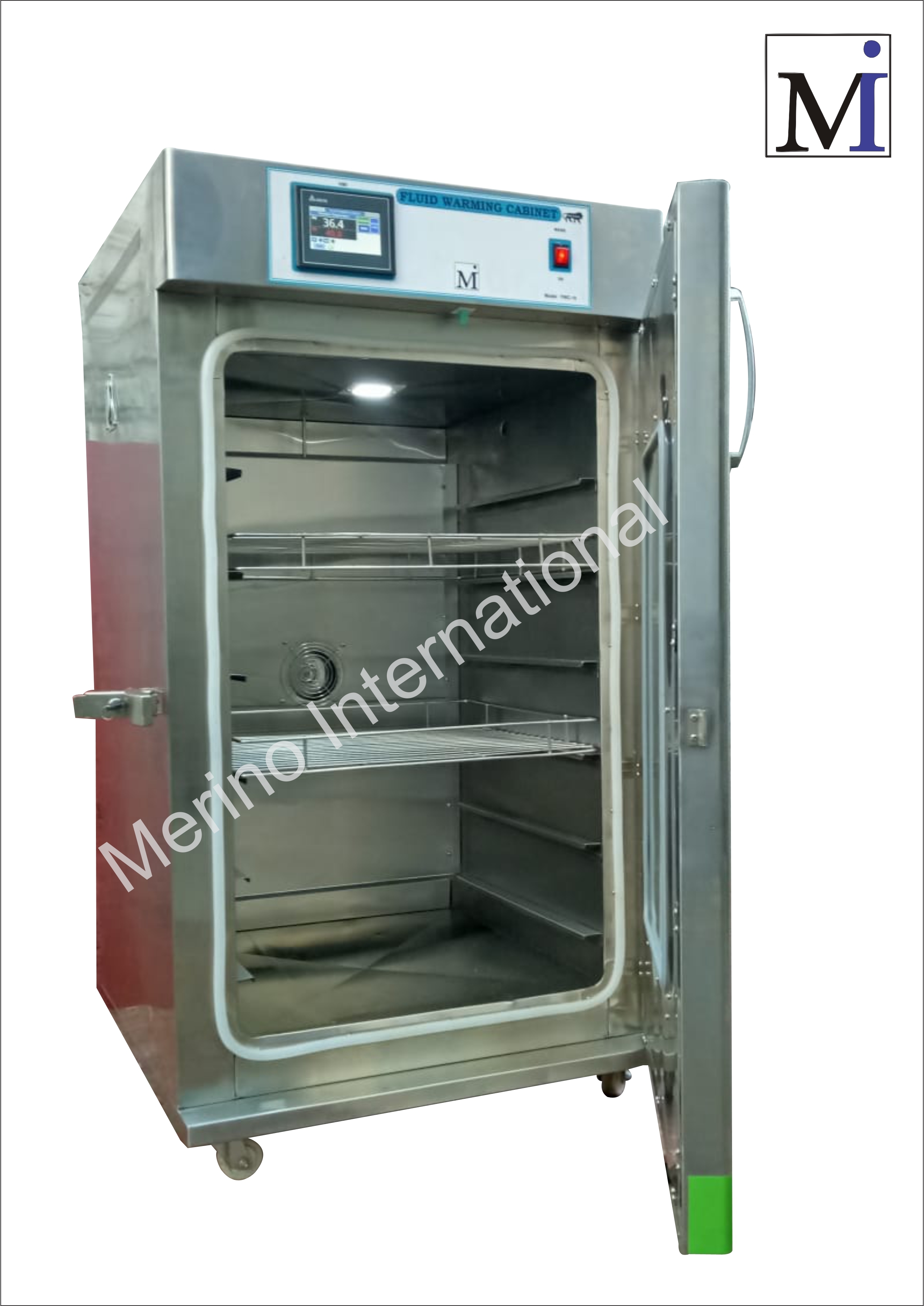 Fluid Warming Cabinet - Accuracy: +/- 0.5 °C