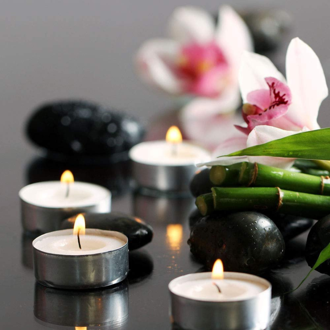 Tea Light Candles - Paraffin Wax, Customized Size , Elegant White Color With Custom Logo Options And 2-3 Hours Burn Time