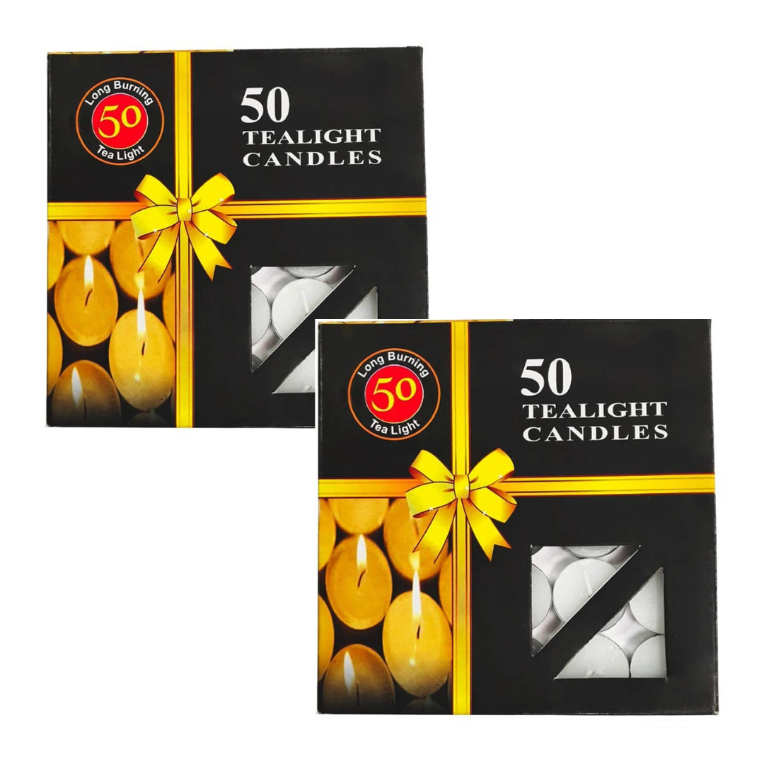Tea Light Candles - Paraffin Wax, Customized Size , Elegant White Color With Custom Logo Options And 2-3 Hours Burn Time