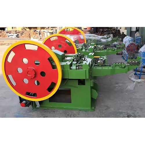 Metal Screw Nail Making Machine Cold Pressing Machine To Make Nails - Color: Green
