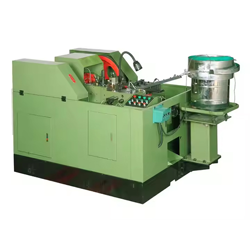High Capacity Screw Open Close Mould Heading Machine - 220-440 Volt, Green | High Efficiency, High Performance, Automatic
