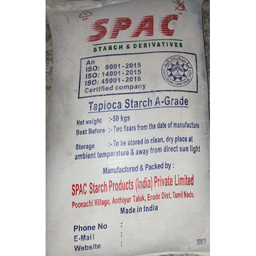 टैपिओका स्टार्च ए-ग्रेड