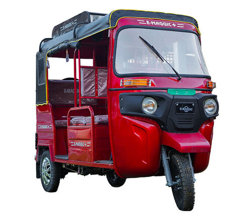 Electric Auto - Dimension 995 x 2782 x 1775 mm, Tyre Size 90 x 90 x 12, Speed 25 Kmph, 48 V - 1200 W Motor, Mechanical Drum Brake, Load Capacity 380 kgs