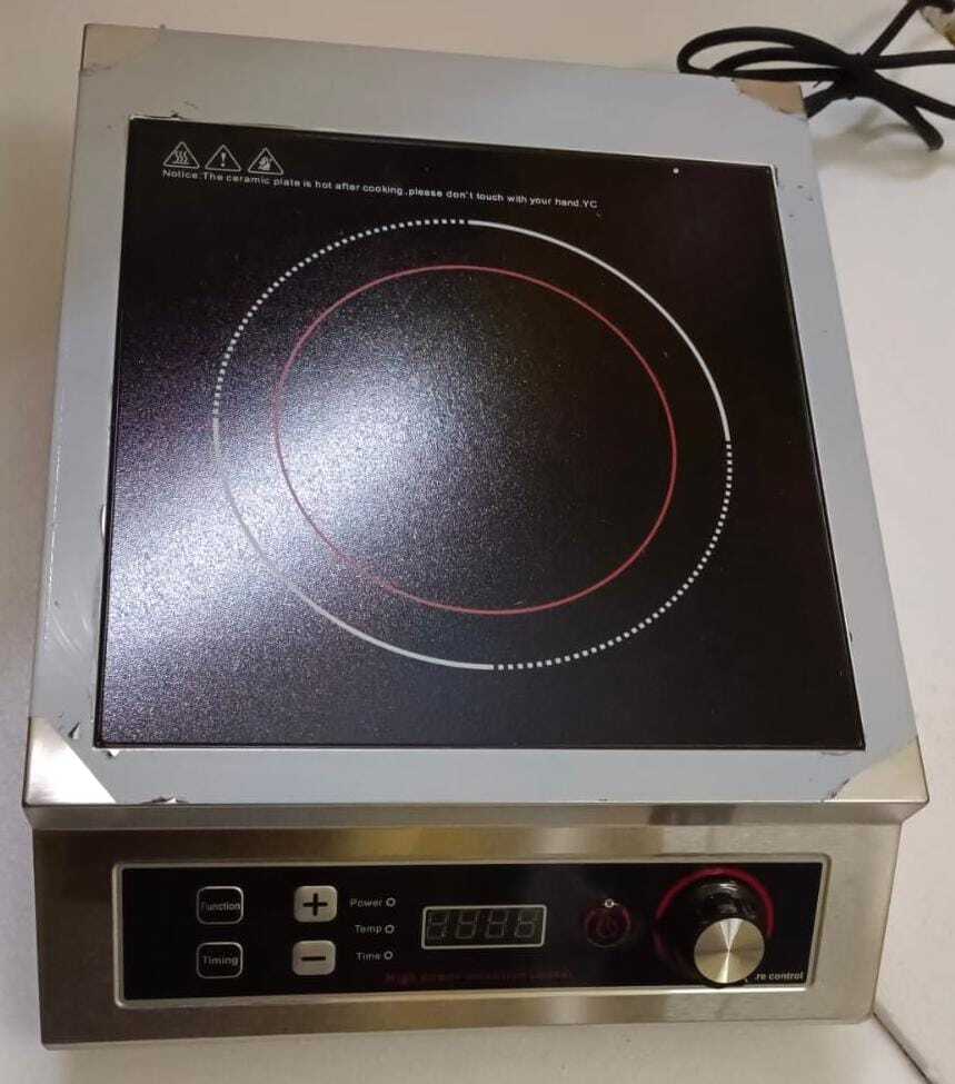 Commercial Induction 3.5kw Cooktop - Color: Sliver