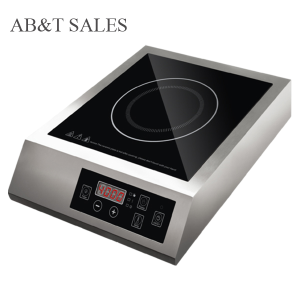 Commercial Induction Cooktop - Color: Sliver And Black