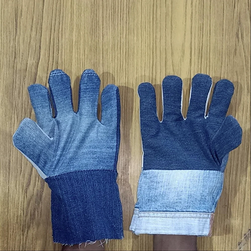 Jeans Hand Gloves By Ainy Safety Products Pvt Ltd