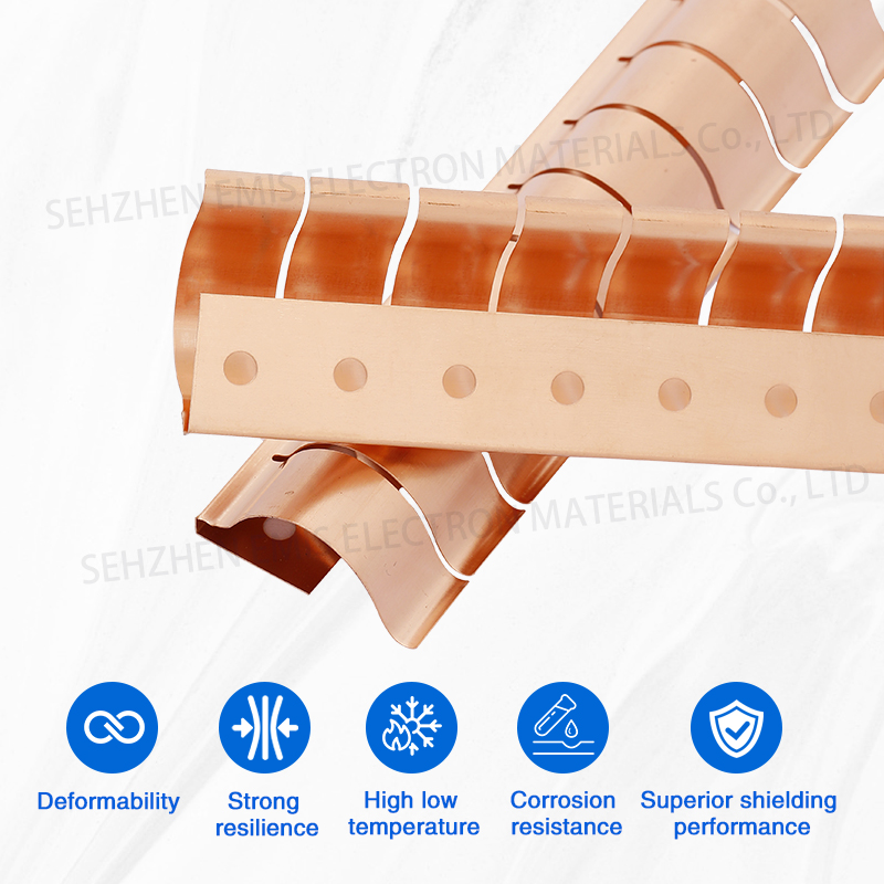 Emi Shielding Products Becu Emi Strip Shielding Room Becu Spring