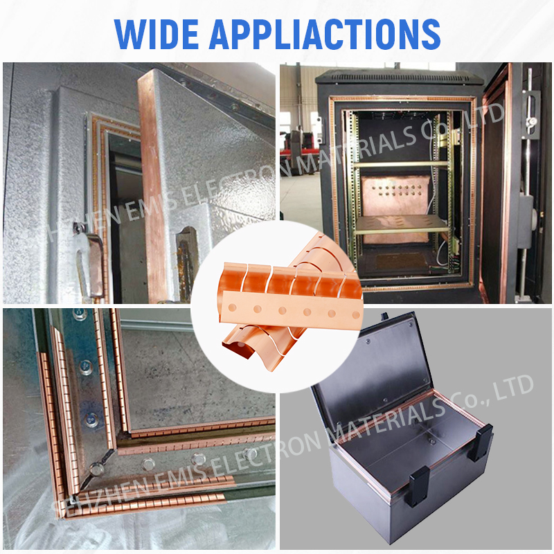 Emi Shielding Products Becu Emi Strip Shielding Room Becu Spring