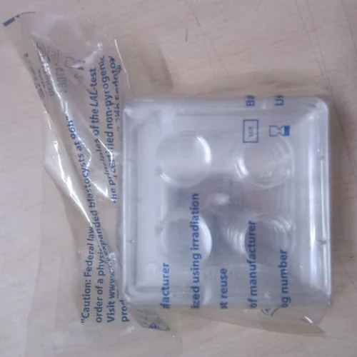 Nunc 4 Well Multi Dish - Plastic, 3mm Hole Diameter, White Color | Durable, Compact Design with Warranty