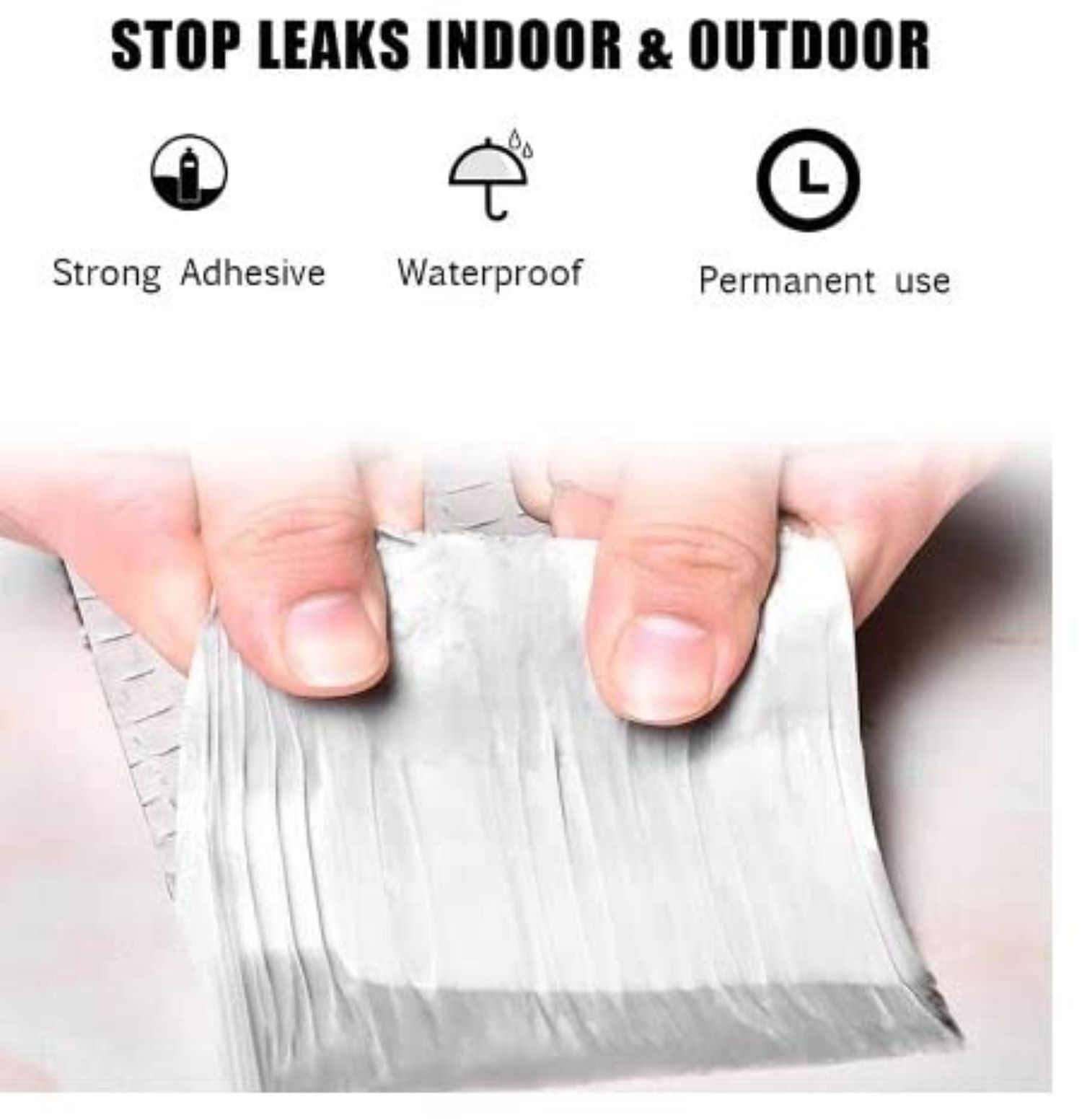 Aluminium Waterproof Foil Tape - 4 Inch