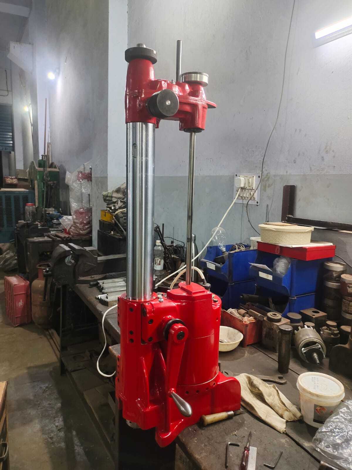 Red Cylinder Boring Machines