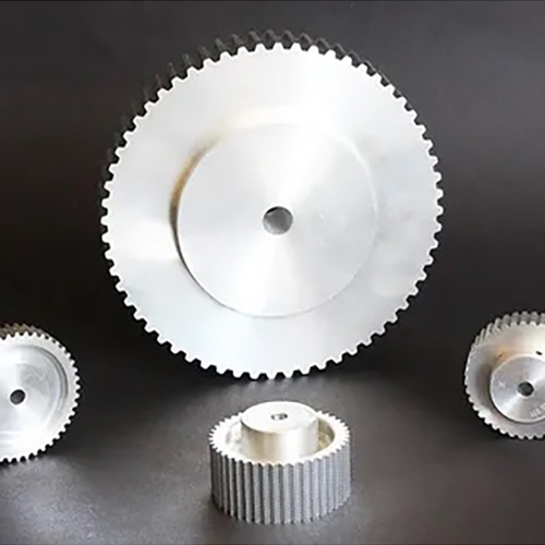 Industrial Timing Pulleys - Color: Black