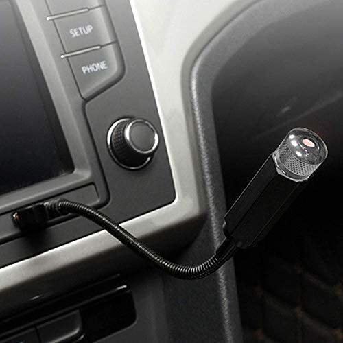 Galaxy Usb Atmosphere Light - 25.4x25.4x25.4 Cm | Unique Design For Car, Bedroom, Camping, And Parties, Adjustable Projection Patterns, Lightweight And Travel-friendly