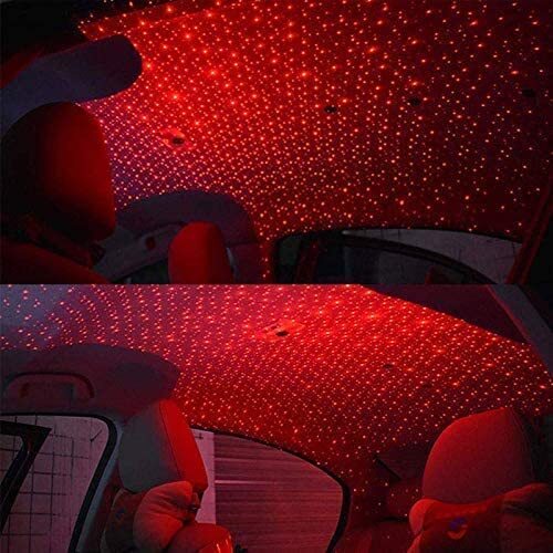 Galaxy Usb Atmosphere Light - 25.4x25.4x25.4 Cm | Unique Design For Car, Bedroom, Camping, And Parties, Adjustable Projection Patterns, Lightweight And Travel-friendly