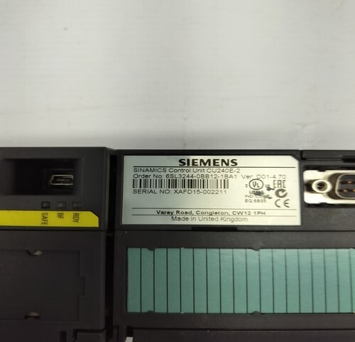 Siemens 6sl3244-0bb12-1ba1 Control Unit