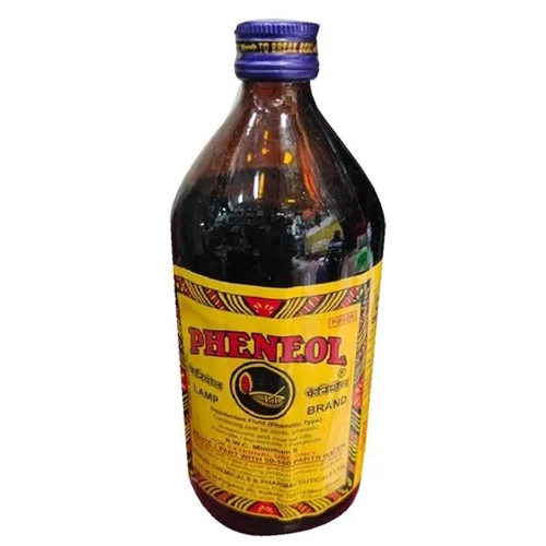 Lamp Black Phenyl - 450 ml | Black Color, Effective Cleaning & Disinfecting Solution for Homes, Offices, and Public Spaces