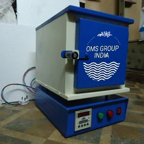 Enamel Melting Furnace - 2 Kg Capacity, 415 Volt (v) | Stylish Blue & Grey, High Performance, Easy Maintenance