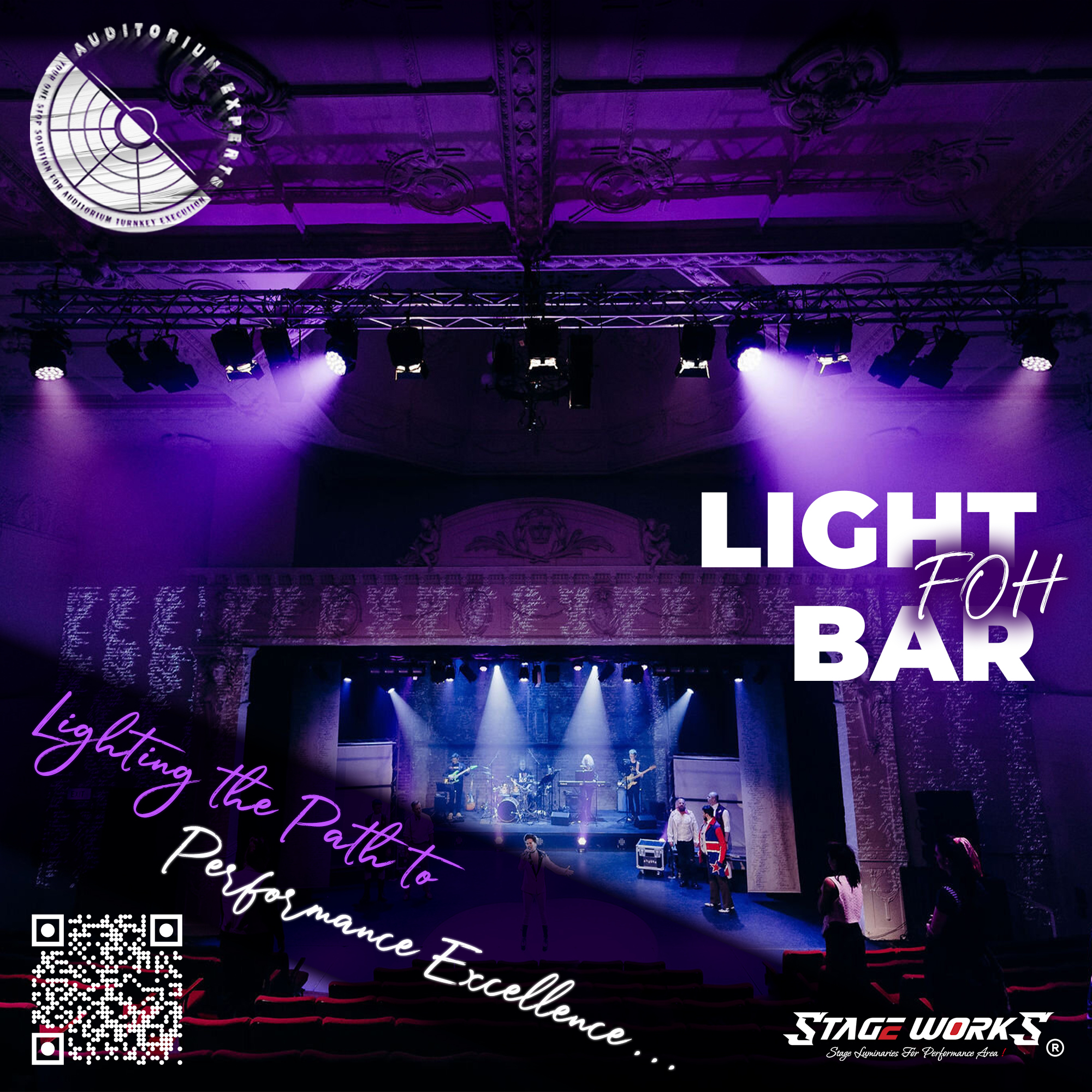 Foh Light Bar - Color: Multicolor