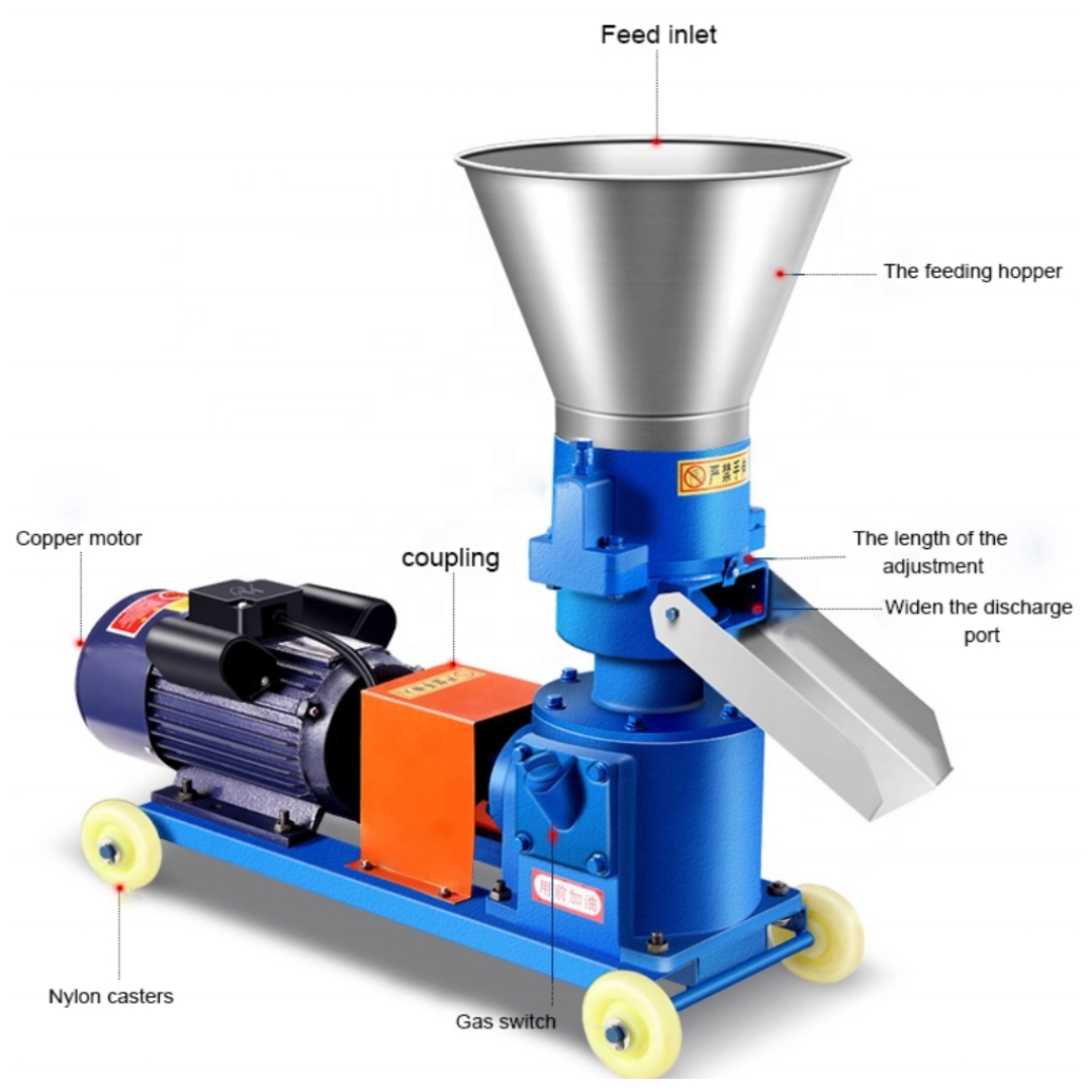 Cattle Feed Machine - Stainless Steel, Electric Power Source | New Industrial Usage
