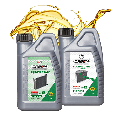 Green Coolant - Synthetic Radiator Coolant 1:3 Concentrate, Green/Red Color, Effective Cooling, High Boiling Point, Low Freezing Point, Rust & Corrosion Protection