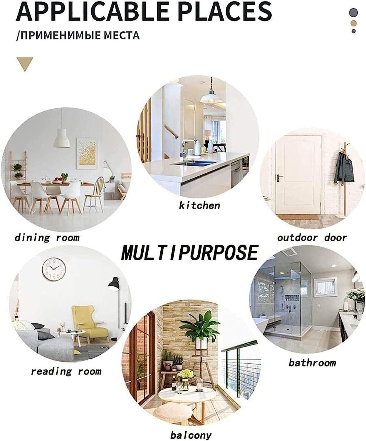 5d Puzzle Mat - High Density Pvc, 40x60 Cm | Easy To Clean, Non-slip, Waterproof, Cushioned Anti-fatigue Kitchen Rug Set (Multi)