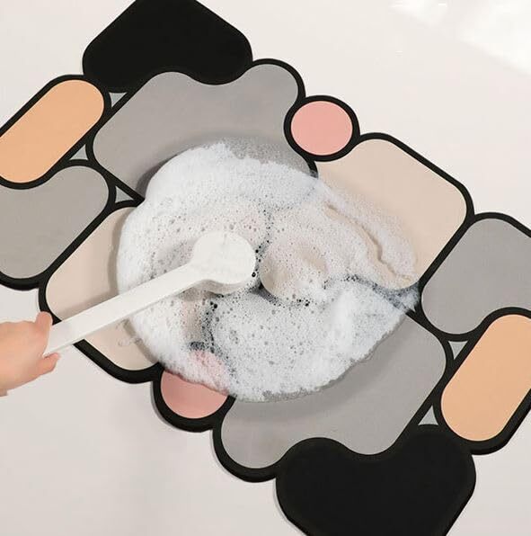 5d Puzzle Mat - High Density Pvc, 40x60 Cm | Easy To Clean, Non-slip, Waterproof, Cushioned Anti-fatigue Kitchen Rug Set (Multi)