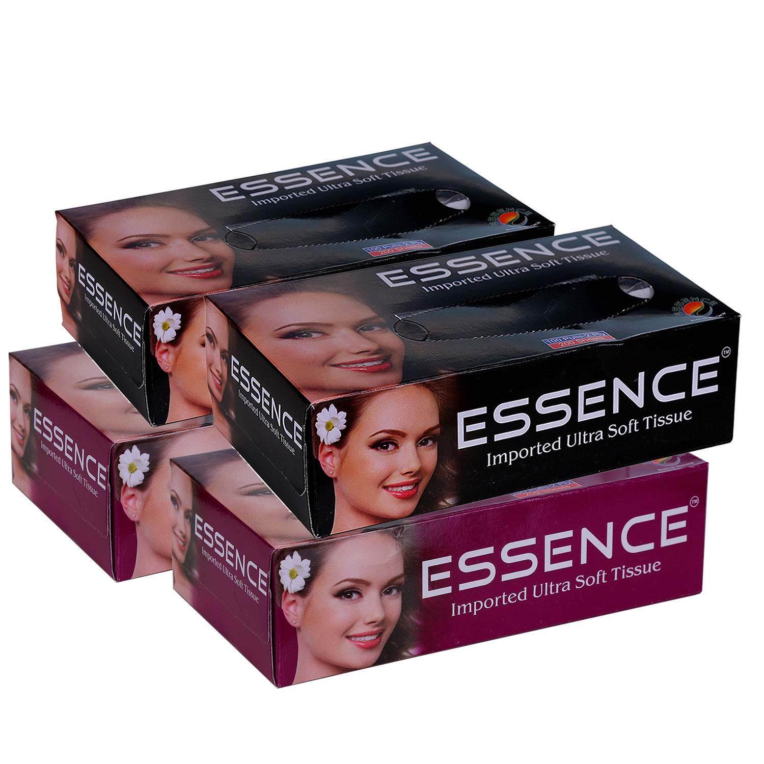 Face Tissue - Color: White