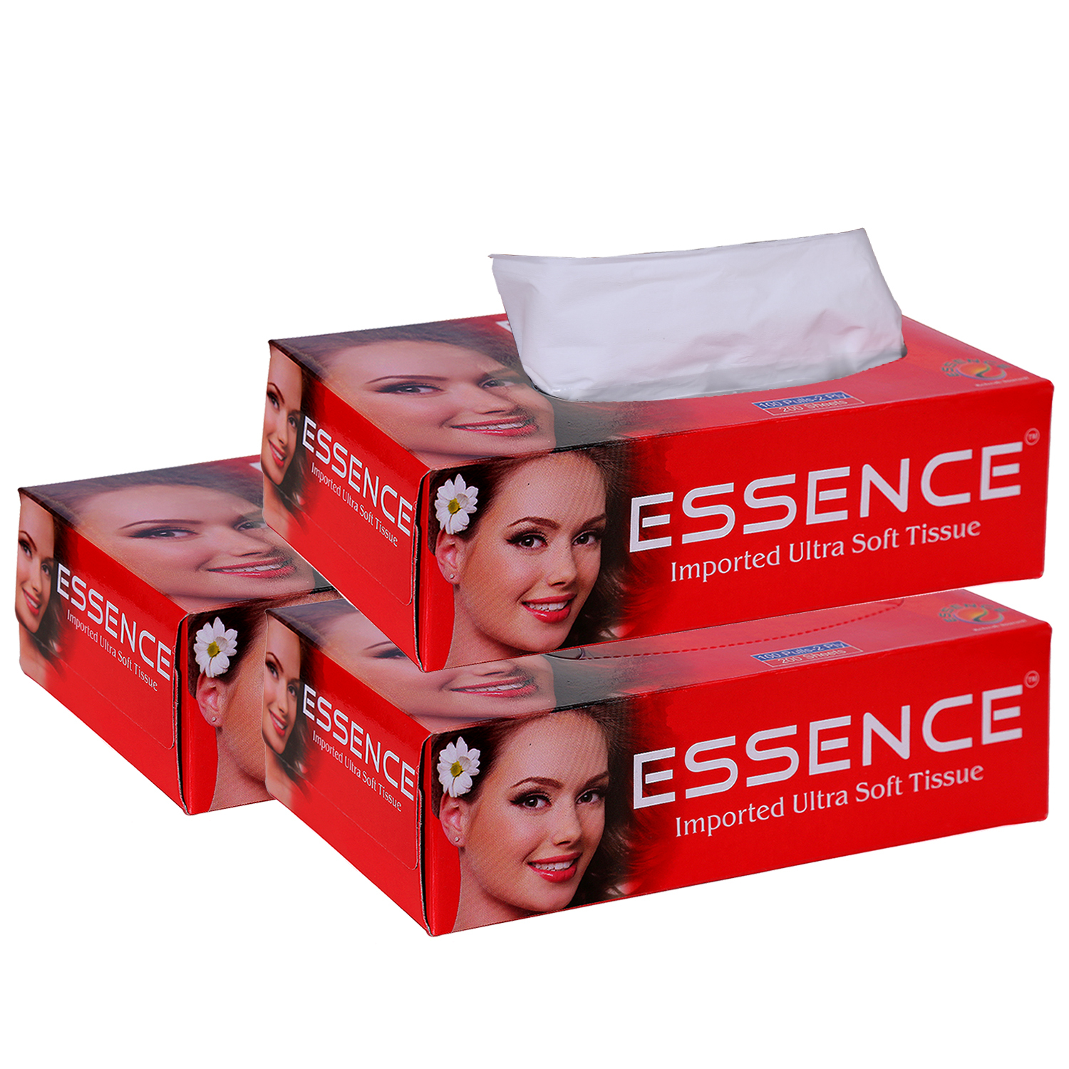 Face Tissue - Color: White