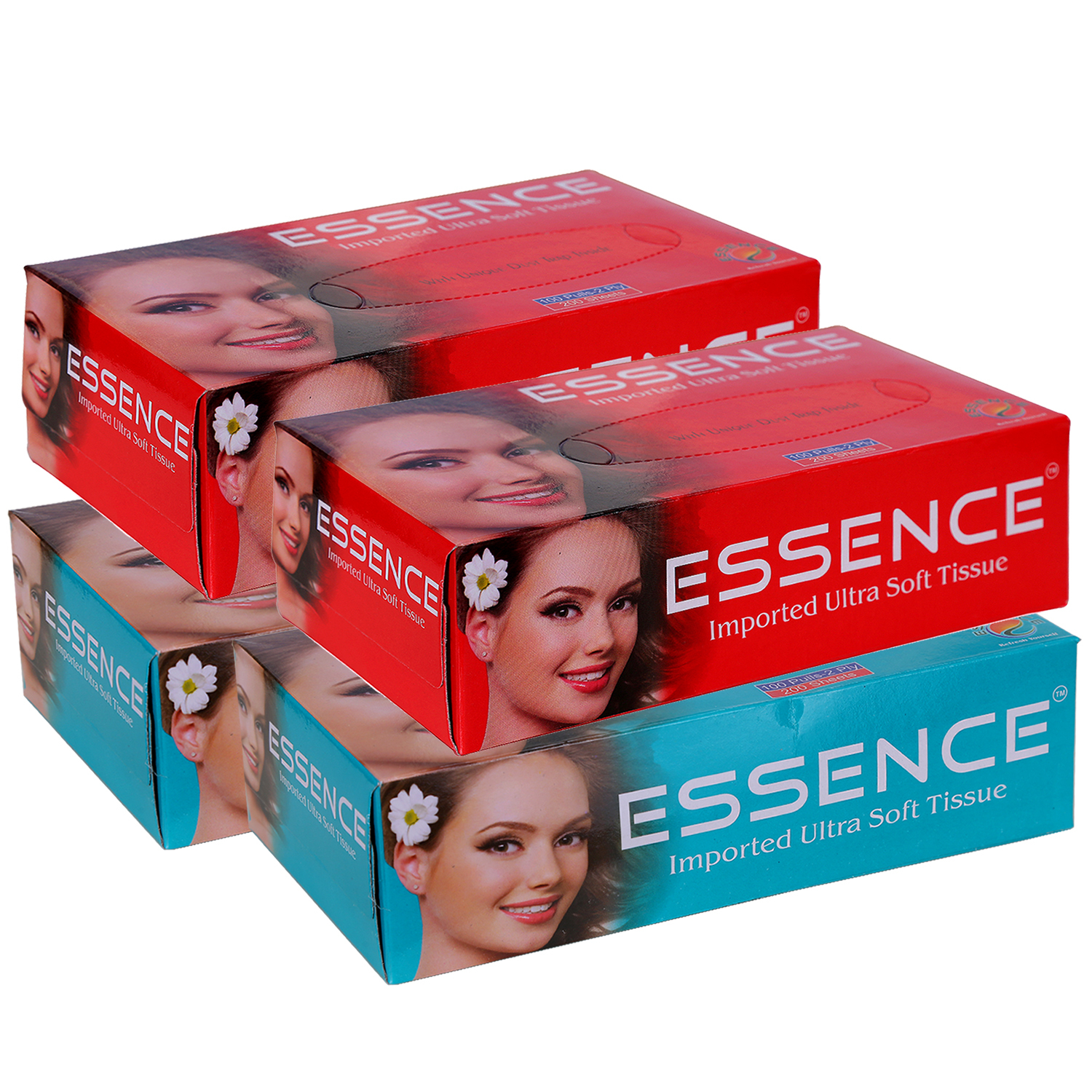 Face Tissue - Color: White