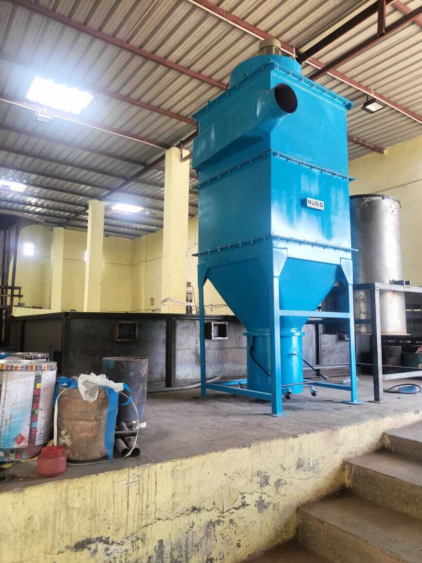 Pulse Jet Bag Filter Dust Collection System - Metal Material, Customized Dimensions, 440 Volt Power | Automatic Operation, Noise Level <75 Db, 20 Hp Power Output