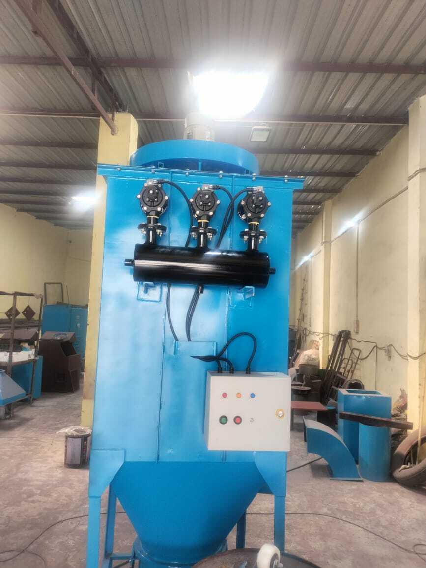 Pulse Jet Bag Filter Dust Collection System - Metal Material, Customized Dimensions, 440 Volt Power | Automatic Operation, Noise Level <75 Db, 20 Hp Power Output
