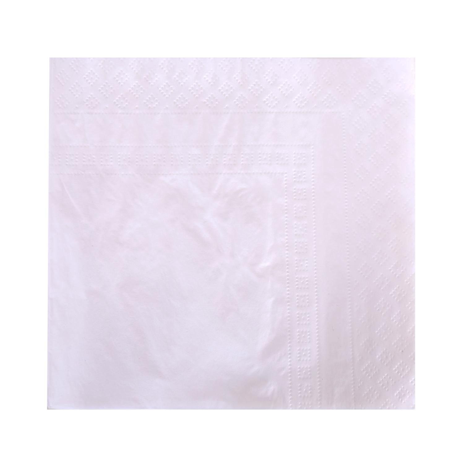 Paper Napkin - 33x33 Cm | White, Hygienic And Absorbent, Eco-friendly From Recycled Materials