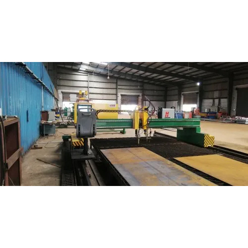 CNC Flame And Plasma Cutting Machine - Mild Steel, Automatic Drive, 5 Year Warranty | Semi Automatic Cutting, Air Cooling System, Frequency Speed Control