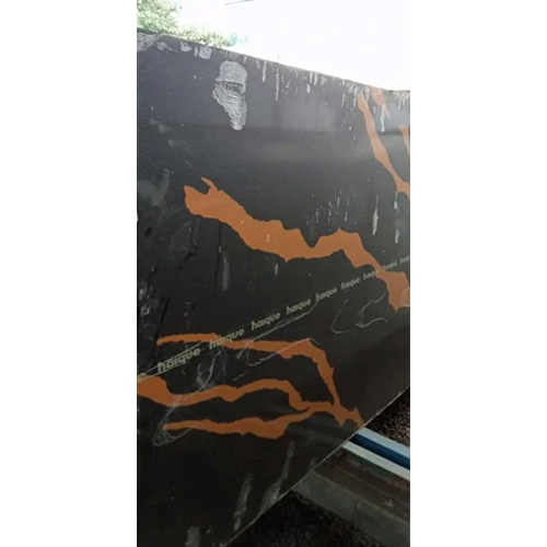 Matisse Gold Quartz Stone Slab - 20 Millimeter Thickness, Polished Black Countertop in Custom Sizes