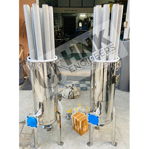 Ss Filter Housing - Stainless Steel, Cylindrical Design | Specialty Filter Cartridge For Fluid Applications, Various Sizes And Diameters