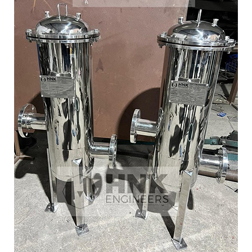Ss Filter Housing - Stainless Steel, Cylindrical Design | Specialty Filter Cartridge For Fluid Applications, Various Sizes And Diameters