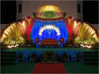 शादी की सजावट के टेंट