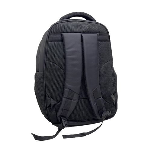 Black Laptop Backpack Bag - Color: Grey