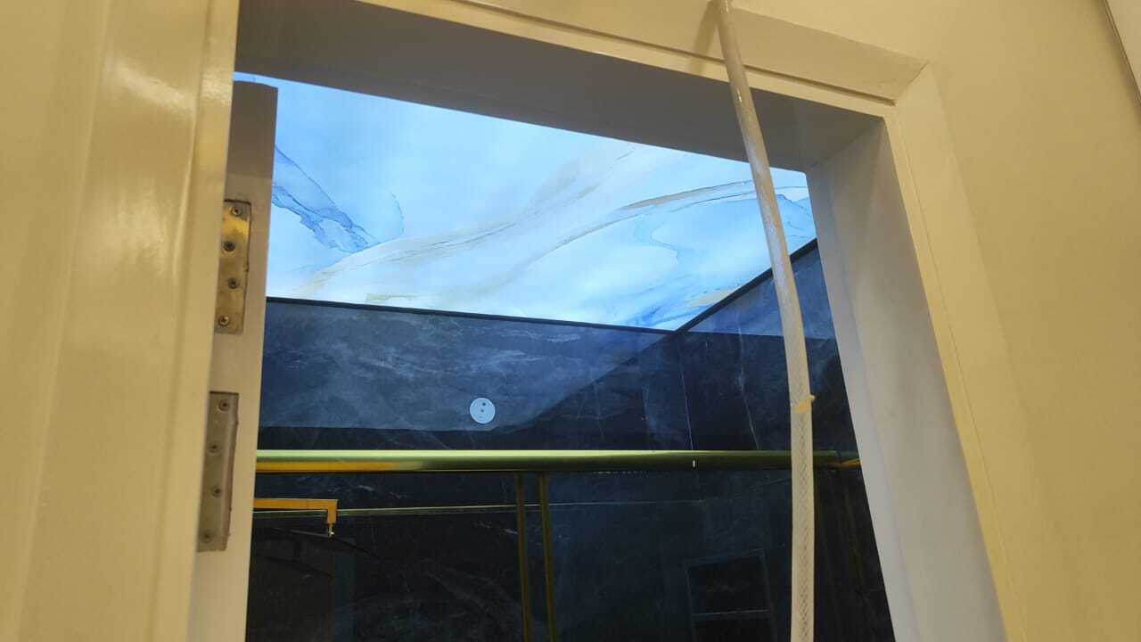 Bungalow Stretch Ceiling - Customizable Design | Any Shape, Any Size, 0.18mm Thickness, Creates Inviting Atmosphere, Beautiful & Practical