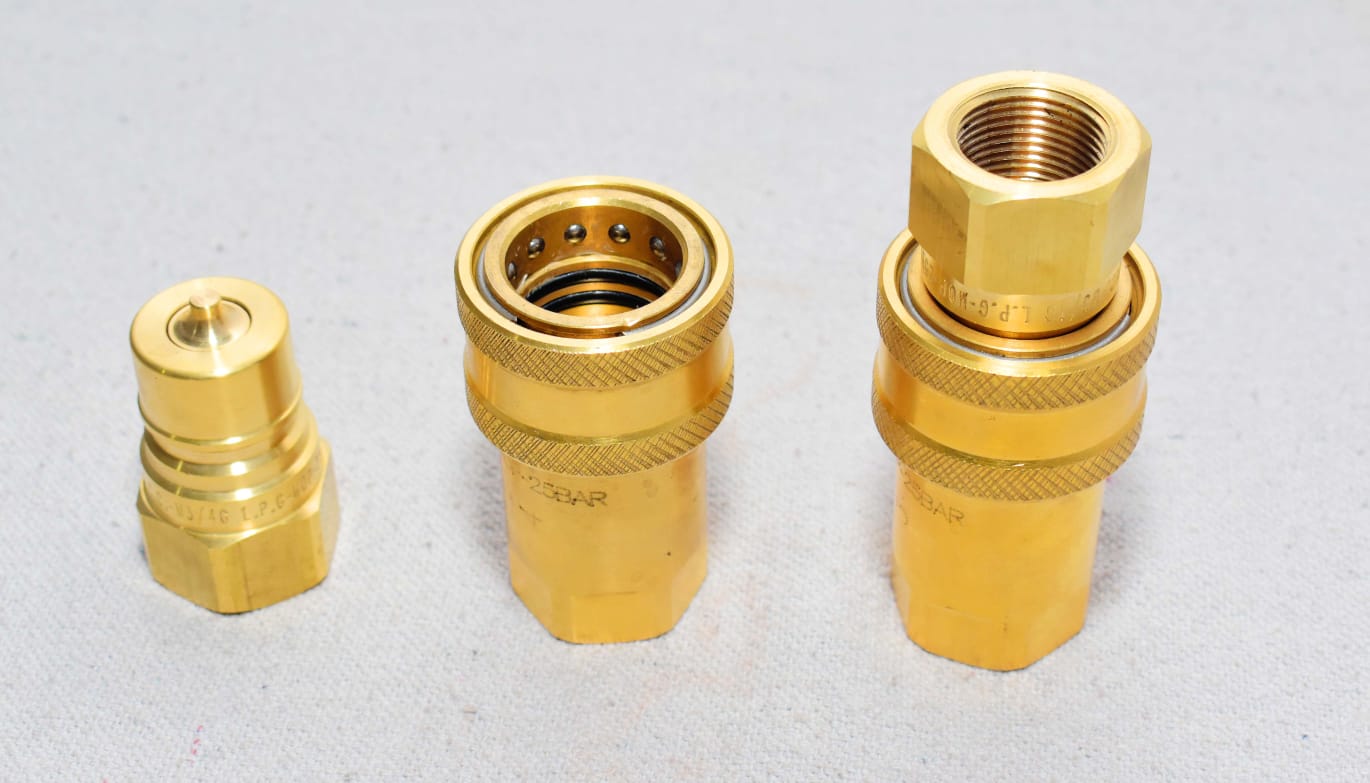 Qcc Quick Connect Coupling - Material: Brass