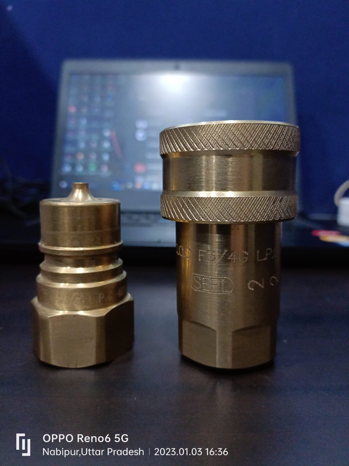 Qcc Quick Connect Coupling - Material: Brass